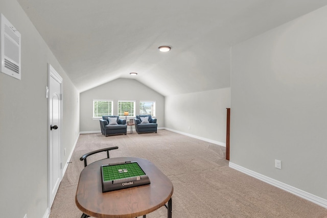 97 La Costa Dr, Montgomery, TX 77356 - rec room with light colored carpet and lofted ceiling