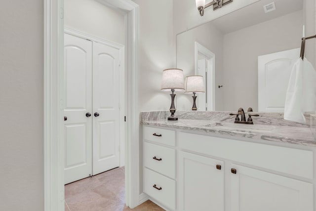 97 La Costa Dr, Montgomery, TX 77356 - bathroom featuring vanity and tile patterned floors