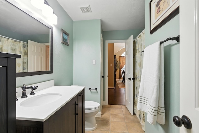 11506 Amber Canyon Dr, Houston, TX 77095 - bathroom with vanity and tile patterned floors