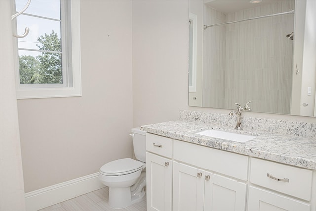 1530 Cunningham Parc Ln, Houston, TX 77055 - bathroom featuring vanity, a shower, and tile patterned floors