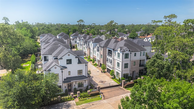 1530 Cunningham Parc Ln, Houston, TX 77055 - aerial view of residential area