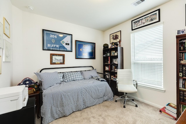 541 Green Meadows Dr, West Columbia, TX 77486 - carpeted bedroom featuring an office area