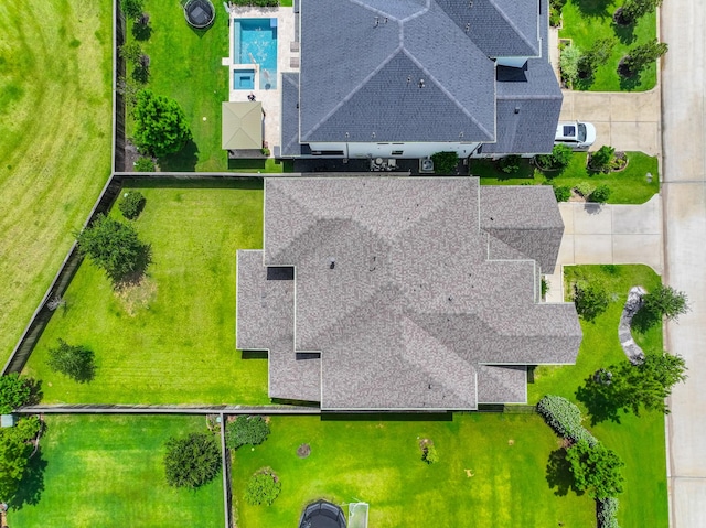 40 Snowdrop Lily Dr, Tomball, TX 77375 - bird's eye view