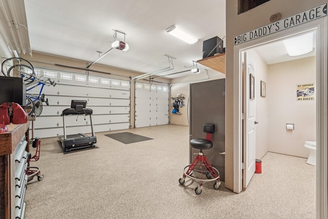 27742 Live Oak View Ct, Huffman, TX 77336 - garage featuring a garage door opener