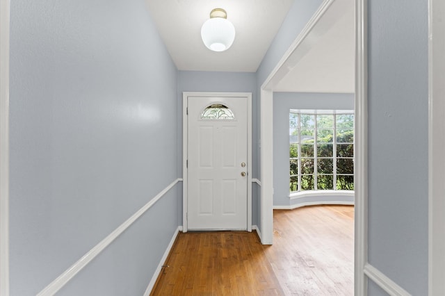 9310 Carvel Ln, Houston, TX 77036 - foyer featuring wood finished floors and baseboards