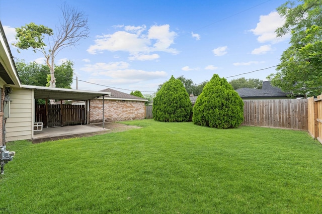 9310 Carvel Ln, Houston, TX 77036 - fenced backyard with a patio
