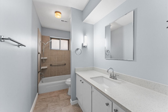 9310 Carvel Ln, Houston, TX 77036 - full bathroom featuring vanity and shower / bath combination