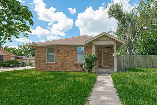 227 Lakeview Dr, Sugar Land, TX 77498 - view of front of home with brick siding and a shingled roof
