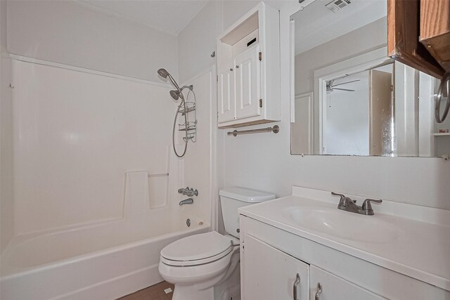 227 Lakeview Dr, Sugar Land, TX 77498 - bathroom with vanity and washtub / shower combination