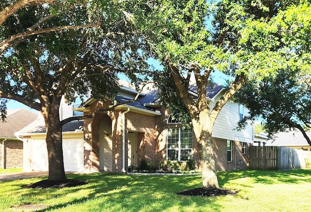 14631 Timber Cliff Ln, Cypress, TX 77429 - view of front facade with brick siding