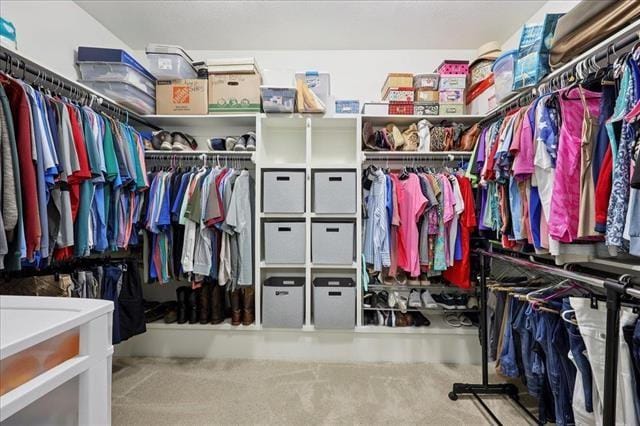 271 Hannah Ln, Lumberton, TX 77657 - walk in closet featuring carpet floors