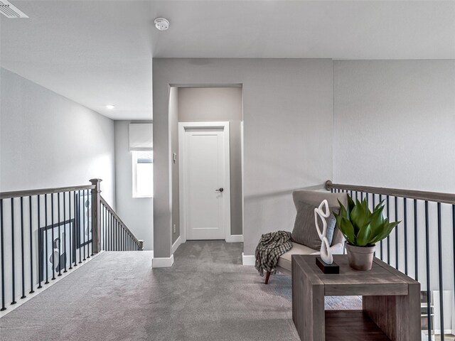 21738 Emerton Crescent Way, Cypress, TX 77433 - sitting room featuring carpet and an upstairs landing