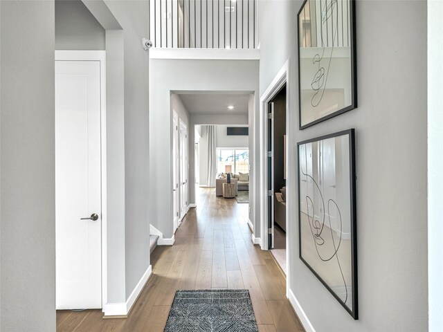 21738 Emerton Crescent Way, Cypress, TX 77433 - foyer with hardwood / wood-style floors and baseboards
