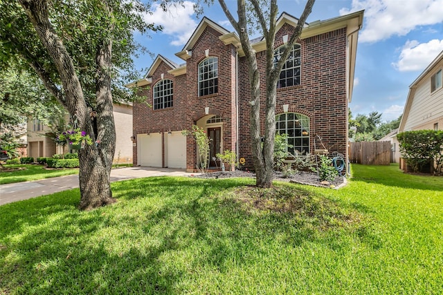 5506 Poundstone Ct, Sugar Land, TX 77479 - traditional-style home featuring brick siding, driveway, and a garage