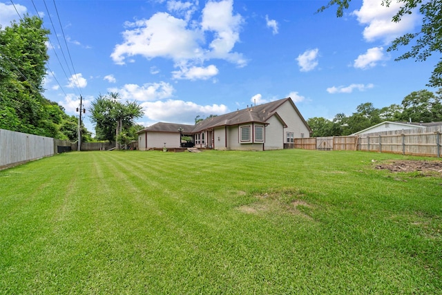 210 Southwood Cir, Baytown, TX 77520 - view of fenced backyard