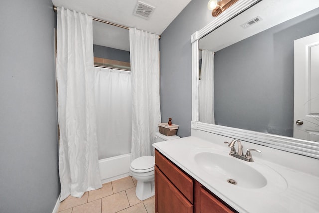 118 Long Canyon Ln, Richmond, TX 77469 - full bath with vanity, tile patterned floors, and shower / tub combo