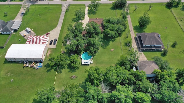 18120 County Road 127, Pearland, TX 77581 - aerial view of a pool area