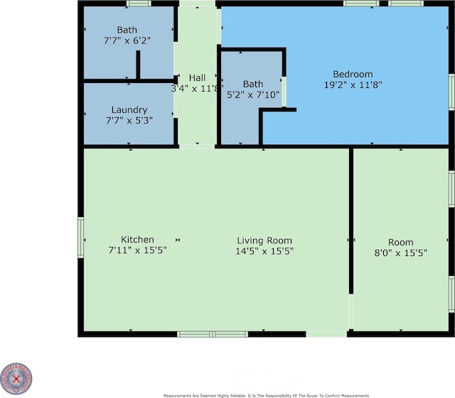 901 6th St, San Leon, TX 77539 - view of floor plan / room layout