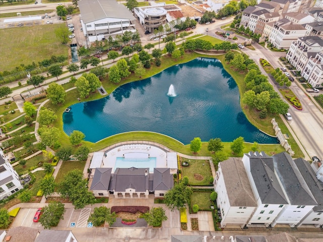 3116 Somerset Levens Ln, Houston, TX 77055 - aerial view of a large body of water