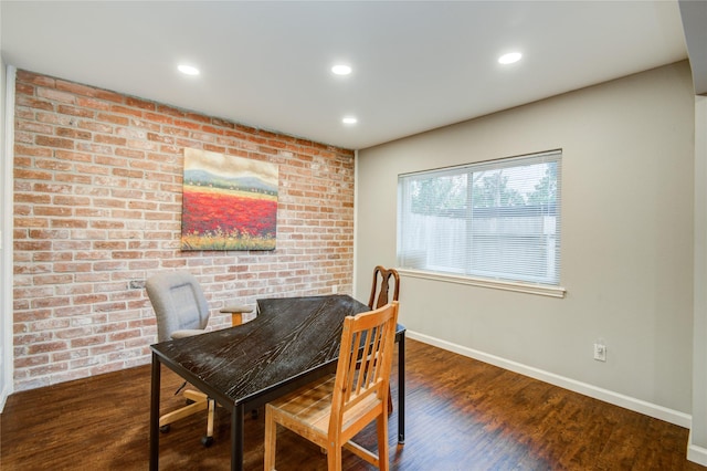 14123 Misty Meadow Ln, Houston, TX 77079 - dining space featuring wood finished floors and recessed lighting