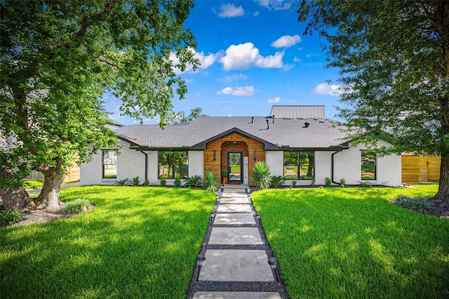 5122 Glenmeadow Dr, Houston, TX 77096 - view of front of home featuring roof with shingles