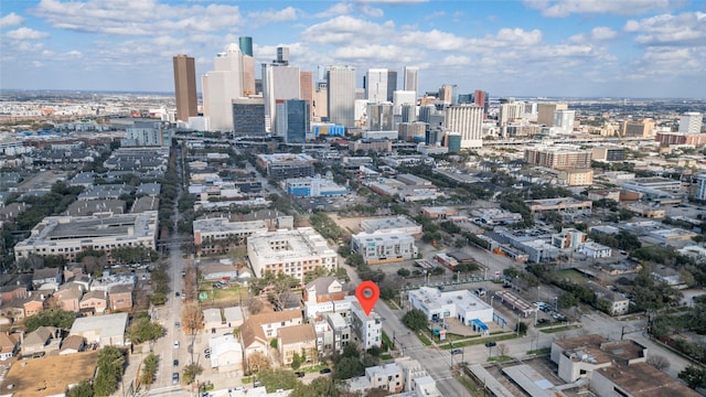 427 Tuam St Unit B, Houston, TX 77006 - skyline view