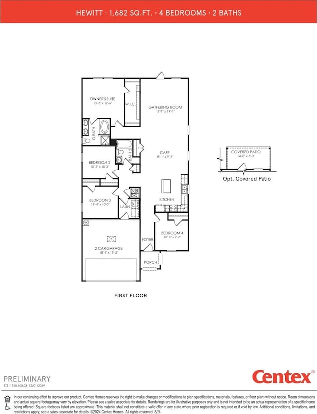 25565 Balsamroot Dr, Magnolia, TX 77355 - view of home floor plan