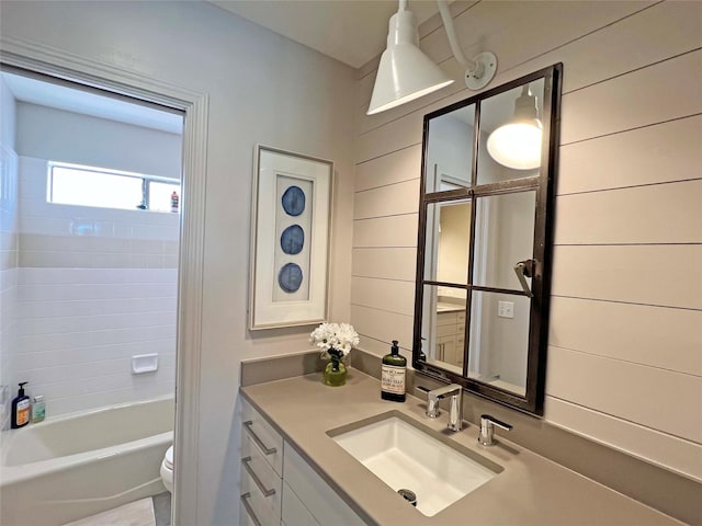 1234 Challenger, Lakeway, TX 78734 - full bathroom with vanity and shower / bathtub combination