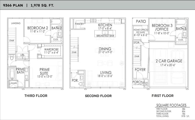 1013 Erin St Unit W, Houston, TX 77009 - view of floor plan / room layout