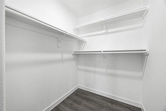 7904 Shotwell St, Houston, TX 77016 - spacious closet featuring dark wood finished floors