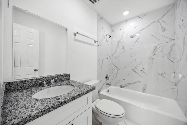 7904 Shotwell St, Houston, TX 77016 - bathroom featuring vanity and bathing tub / shower combination