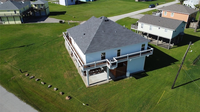 2429 Sand Bar Ln, Crystal Beach, TX 77650 - aerial view of residential area