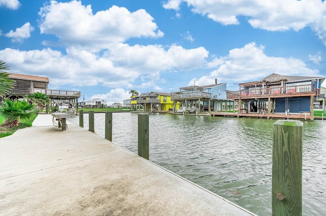 211 Anchor Dr, Freeport, TX 77541 - dock featuring a water view