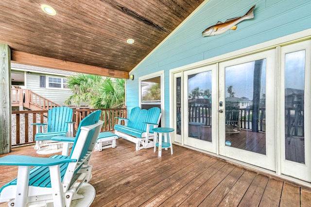 211 Anchor Dr, Freeport, TX 77541 - view of deck