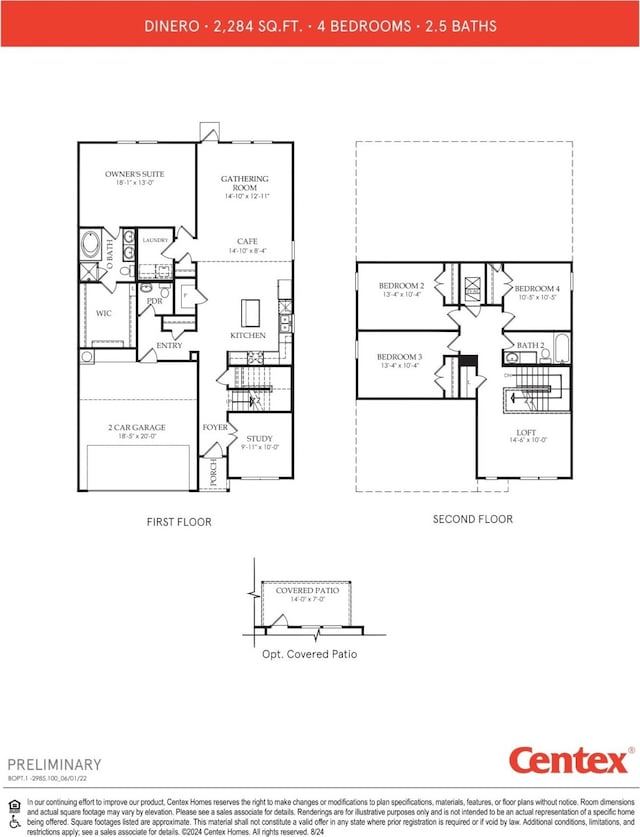 25713 Merino Ct, Magnolia, TX 77355 - view of floor plan / room layout