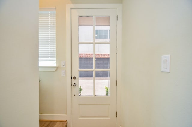 4915 Ave J, Houston, TX 77011 - doorway with baseboards