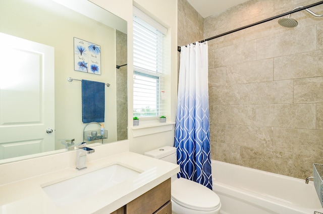 4915 Ave J, Houston, TX 77011 - full bathroom with vanity and shower / bath combination with curtain