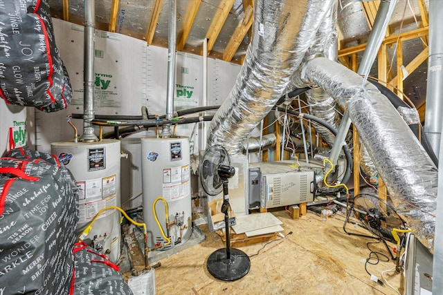 19427 Stanton Lake Dr, Cypress, TX 77433 - utilities with gas water heater