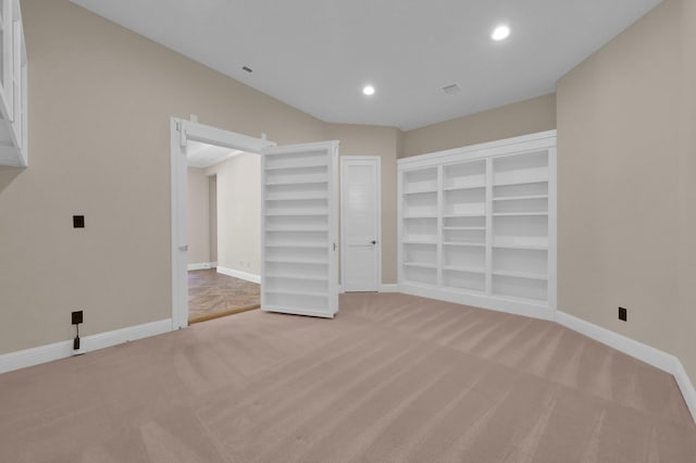 3403 Wooded Ln, Conroe, TX 77301 - spare room with light carpet and recessed lighting