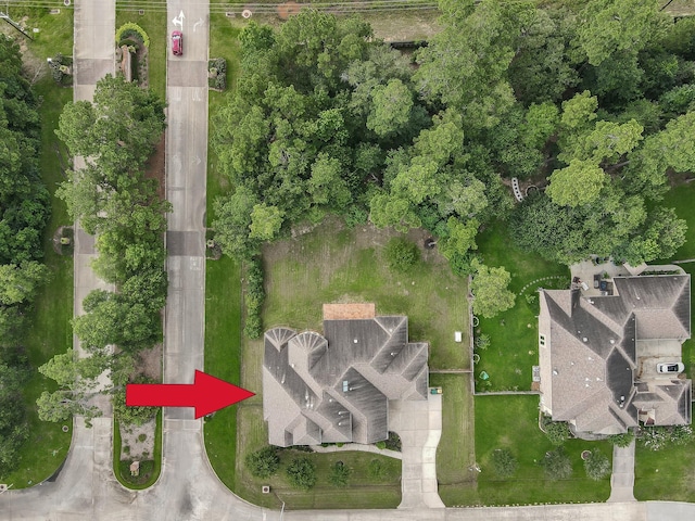 3403 Wooded Ln, Conroe, TX 77301 - aerial overview of property's location