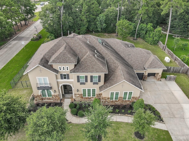 3403 Wooded Ln, Conroe, TX 77301 - view from above of property