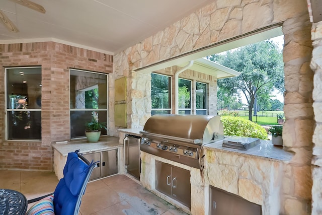 7826 Camden Hollow Ln, Humble, TX 77396 - view of patio / terrace featuring area for grilling