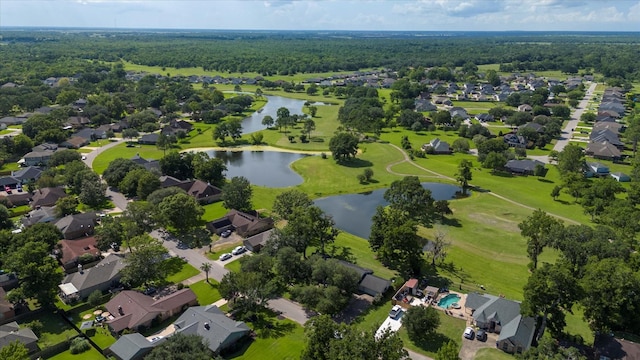 332 N Amherst Dr, West Columbia, TX 77486 - view of property location featuring a large body of water and nearby suburban area