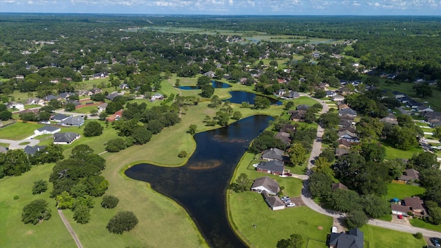 332 N Amherst Dr, West Columbia, TX 77486 - view of property location featuring a large body of water and nearby suburban area
