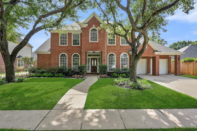 1922 Briarchester Dr, Katy, TX 77450 - view of front of property featuring brick siding, concrete driveway, and a garage
