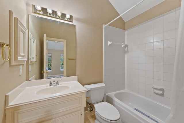 1922 Briarchester Dr, Katy, TX 77450 - bathroom featuring shower / bathtub combination with curtain and vanity