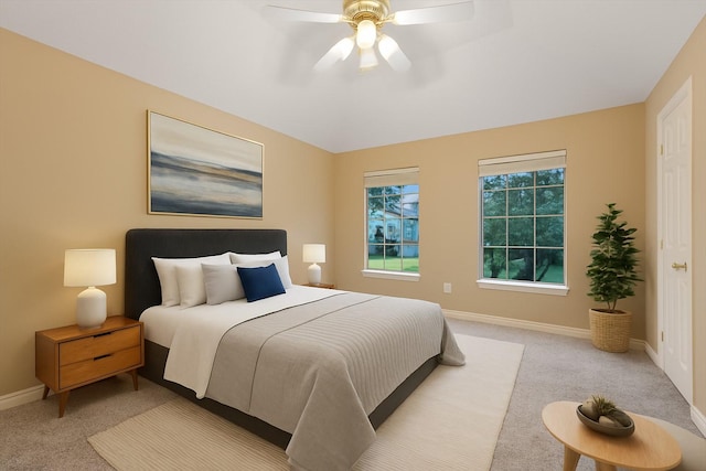 1922 Briarchester Dr, Katy, TX 77450 - carpeted bedroom featuring baseboards and ceiling fan