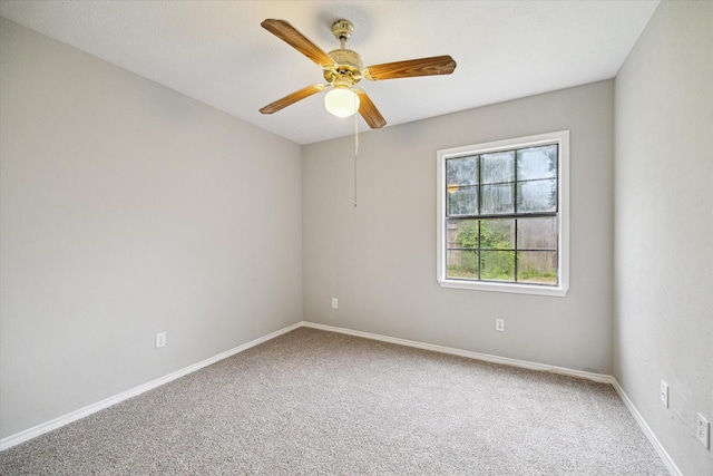 2850 Pheasant Run, Humble, TX 77396 - empty room featuring carpet and ceiling fan