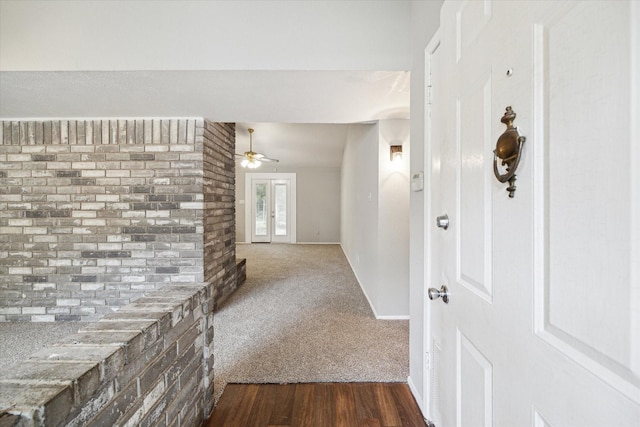 2850 Pheasant Run, Humble, TX 77396 - hallway with carpet