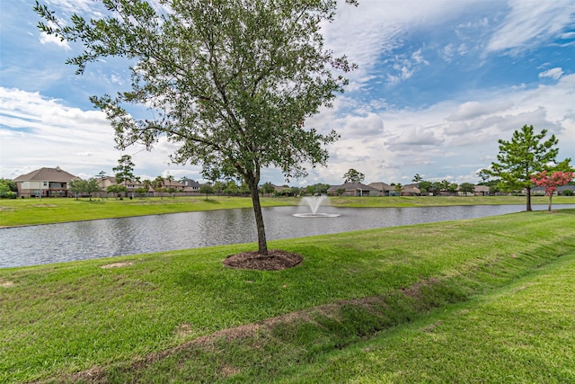 12610 Baldwin Springs Ct, Tomball, TX 77377 - water view with nearby suburban area